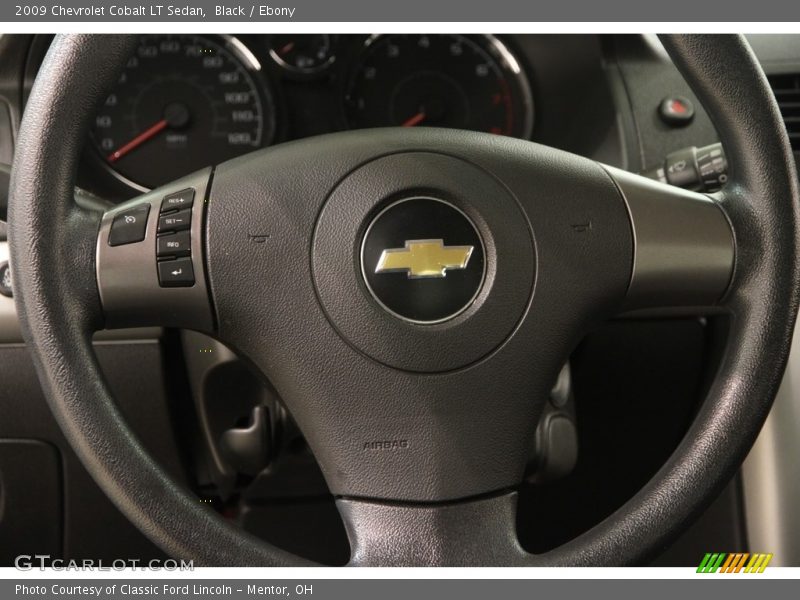Black / Ebony 2009 Chevrolet Cobalt LT Sedan