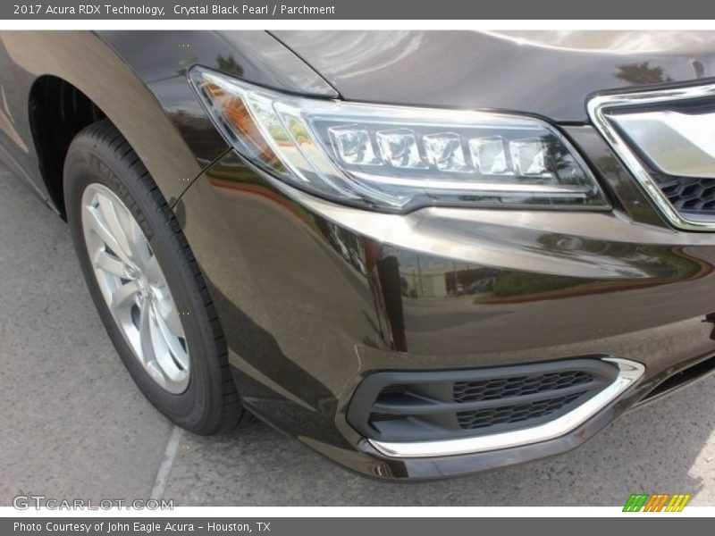 Crystal Black Pearl / Parchment 2017 Acura RDX Technology