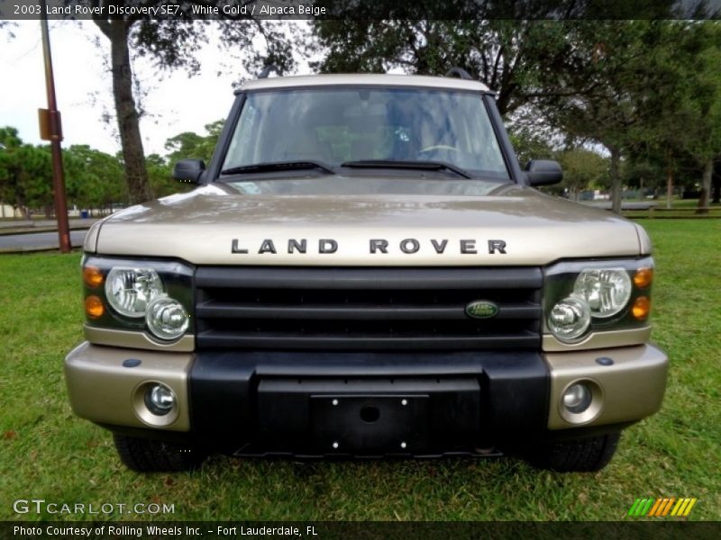White Gold / Alpaca Beige 2003 Land Rover Discovery SE7