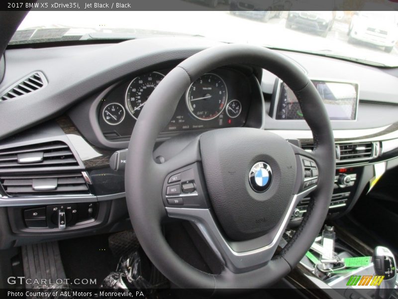 Jet Black / Black 2017 BMW X5 xDrive35i