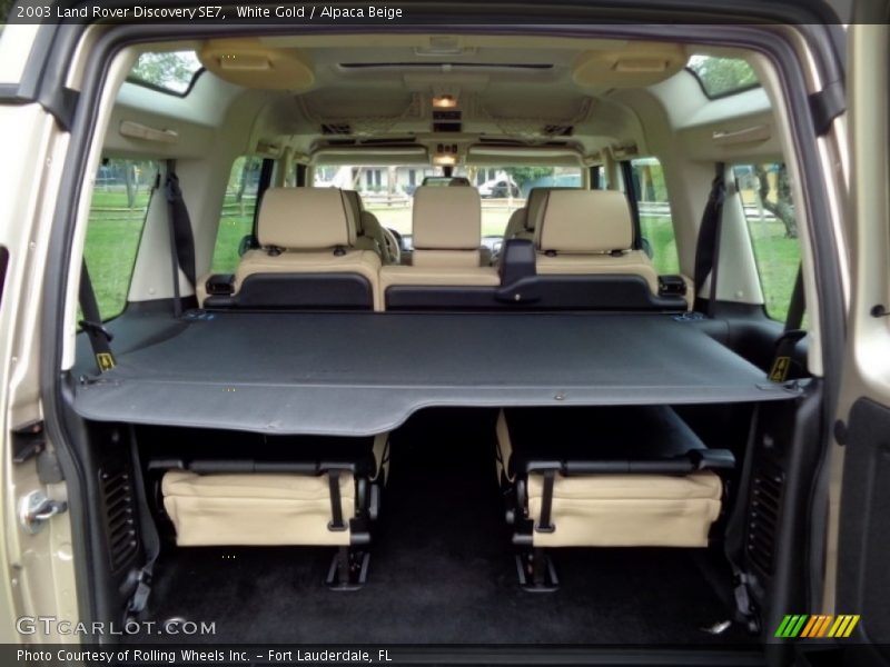 White Gold / Alpaca Beige 2003 Land Rover Discovery SE7