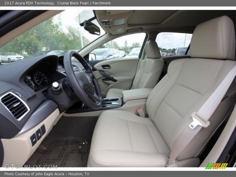 Crystal Black Pearl / Parchment 2017 Acura RDX Technology