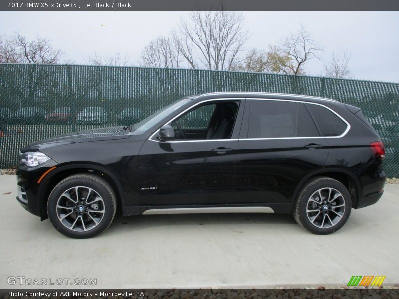 Jet Black / Black 2017 BMW X5 xDrive35i