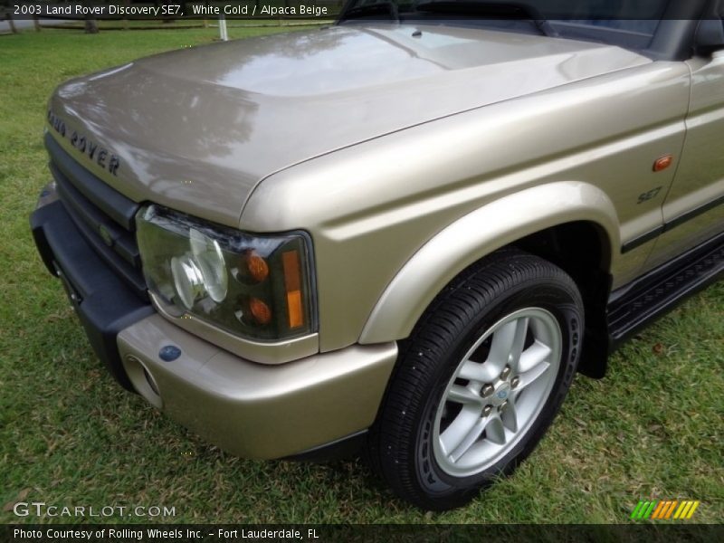 White Gold / Alpaca Beige 2003 Land Rover Discovery SE7