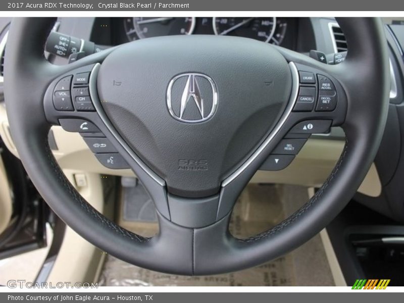 Crystal Black Pearl / Parchment 2017 Acura RDX Technology