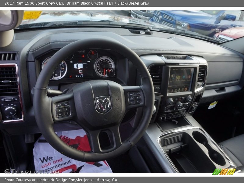 Dashboard of 2017 1500 Sport Crew Cab