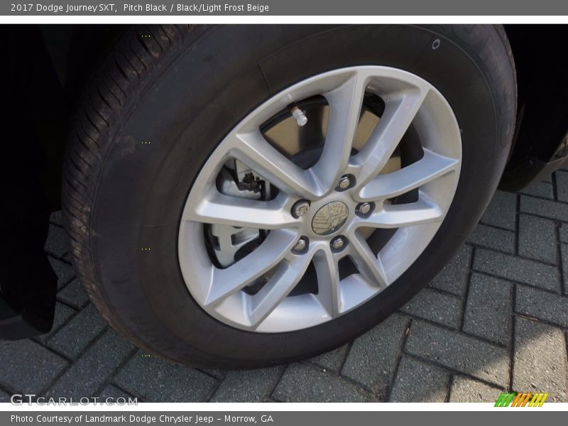Pitch Black / Black/Light Frost Beige 2017 Dodge Journey SXT