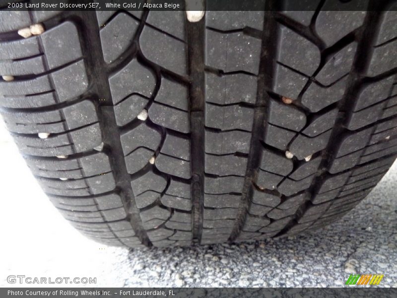 White Gold / Alpaca Beige 2003 Land Rover Discovery SE7