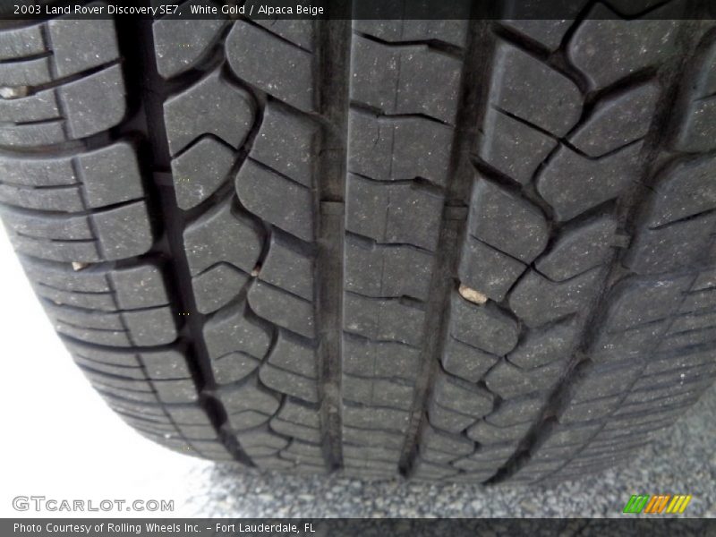 White Gold / Alpaca Beige 2003 Land Rover Discovery SE7