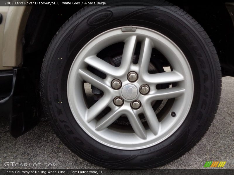 White Gold / Alpaca Beige 2003 Land Rover Discovery SE7