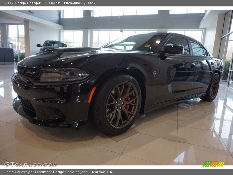  2017 Charger SRT Hellcat Pitch-Black