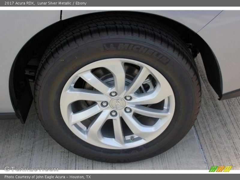 Lunar Silver Metallic / Ebony 2017 Acura RDX