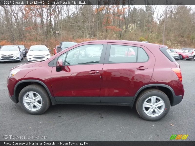  2017 Trax LS AWD Crimson Metallic