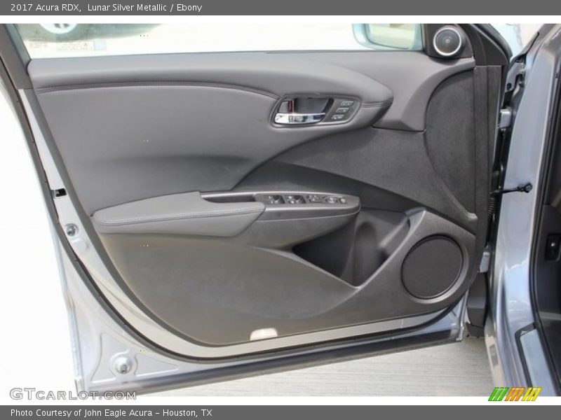 Lunar Silver Metallic / Ebony 2017 Acura RDX