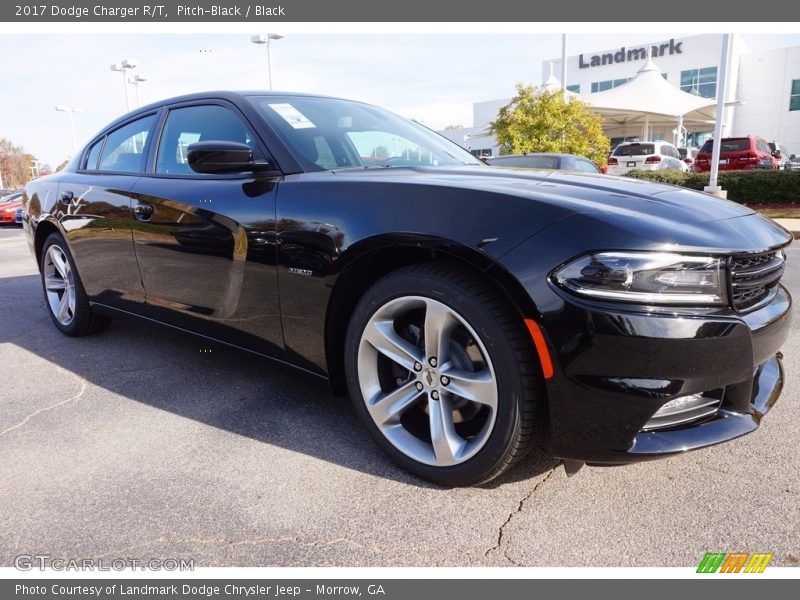 Pitch-Black / Black 2017 Dodge Charger R/T