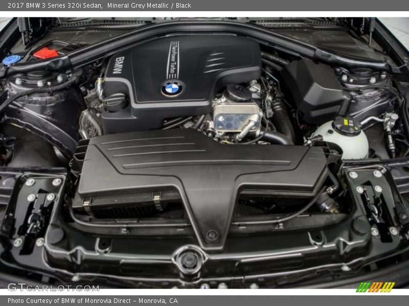  2017 3 Series 320i Sedan Engine - 2.0 Liter DI TwinPower Turbocharged DOHC 16-Valve VVT 4 Cylinder