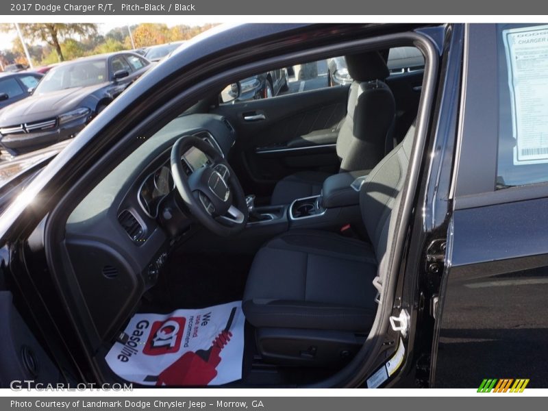 Front Seat of 2017 Charger R/T