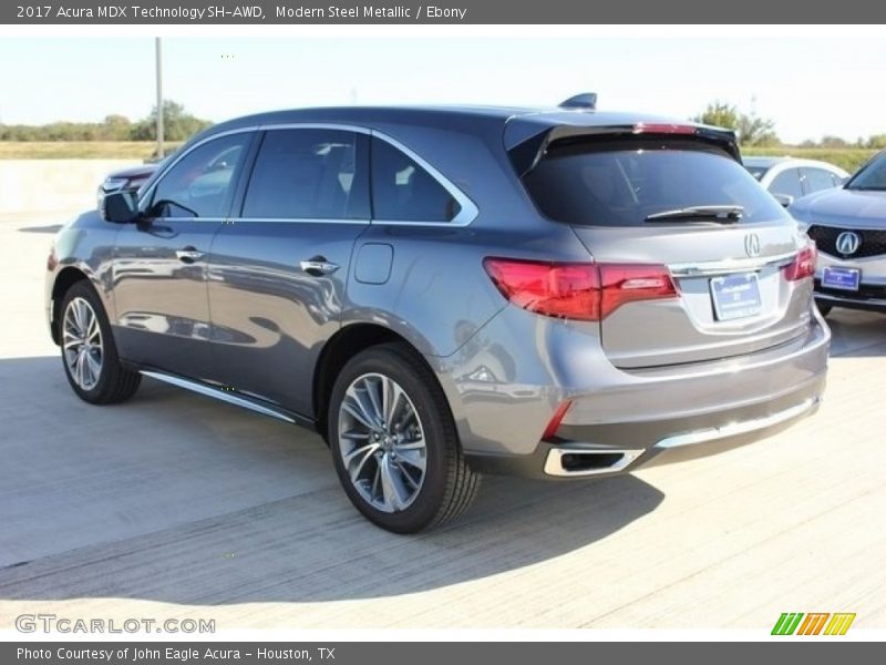 Modern Steel Metallic / Ebony 2017 Acura MDX Technology SH-AWD
