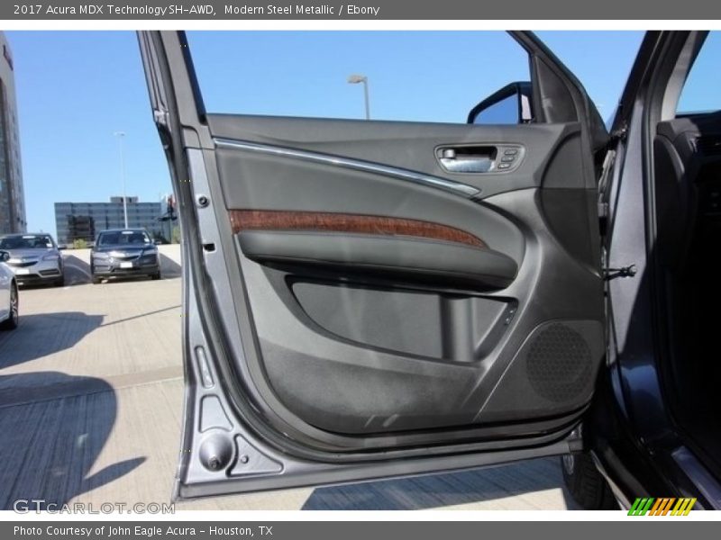Modern Steel Metallic / Ebony 2017 Acura MDX Technology SH-AWD