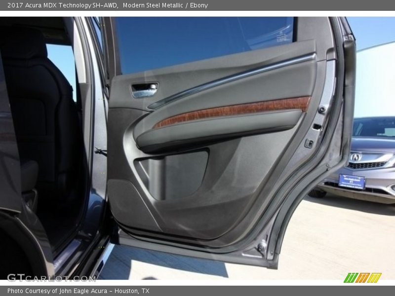 Modern Steel Metallic / Ebony 2017 Acura MDX Technology SH-AWD