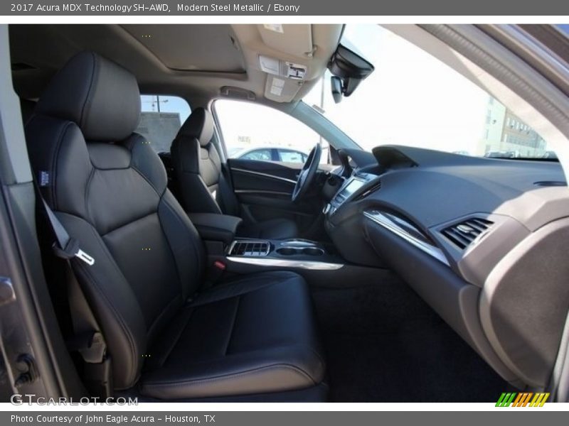 Modern Steel Metallic / Ebony 2017 Acura MDX Technology SH-AWD