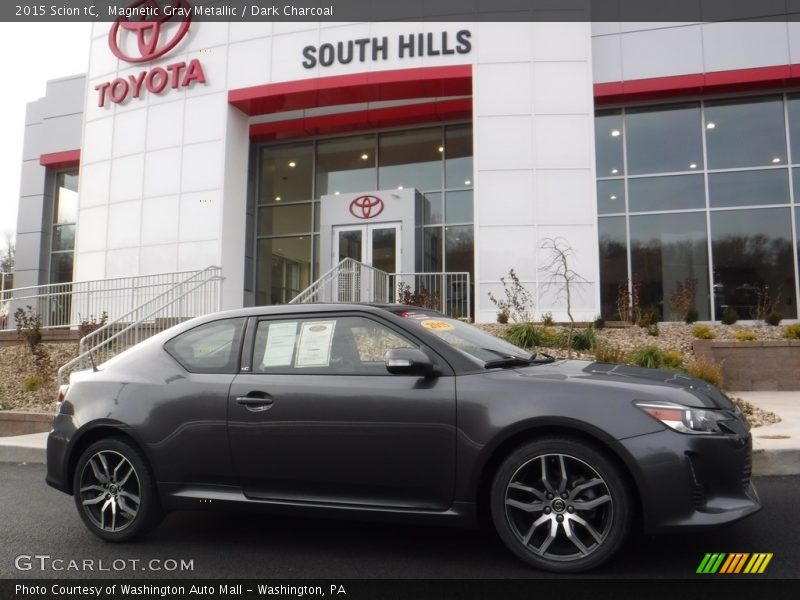 Magnetic Gray Metallic / Dark Charcoal 2015 Scion tC