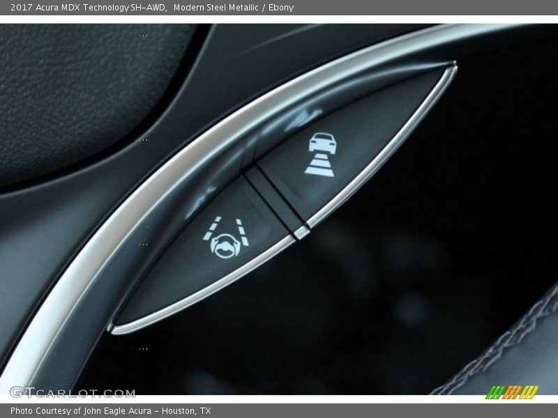 Modern Steel Metallic / Ebony 2017 Acura MDX Technology SH-AWD