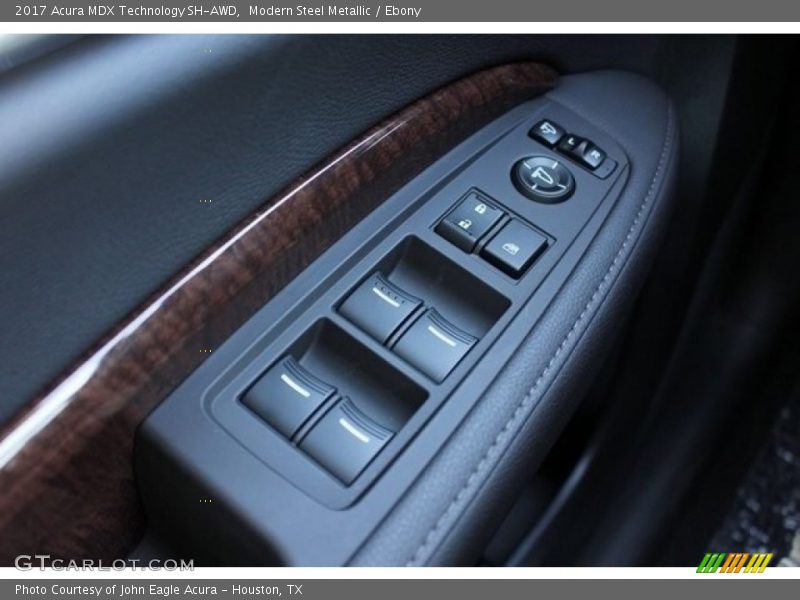 Modern Steel Metallic / Ebony 2017 Acura MDX Technology SH-AWD