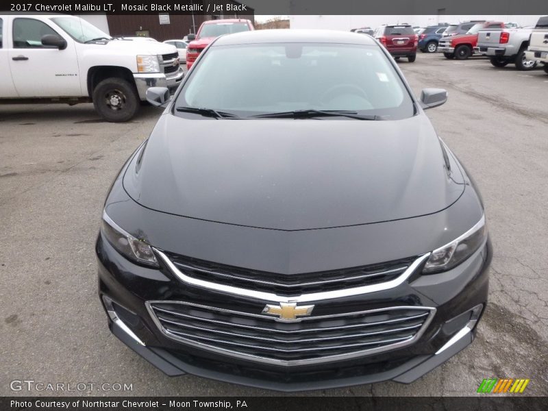 Mosaic Black Metallic / Jet Black 2017 Chevrolet Malibu LT