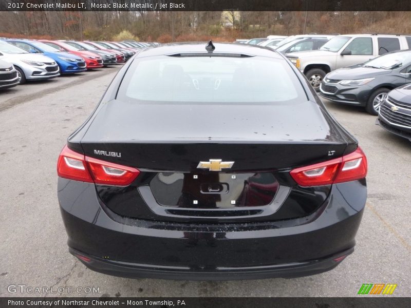 Mosaic Black Metallic / Jet Black 2017 Chevrolet Malibu LT