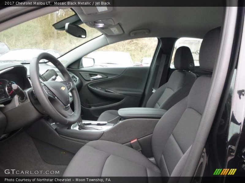 Mosaic Black Metallic / Jet Black 2017 Chevrolet Malibu LT