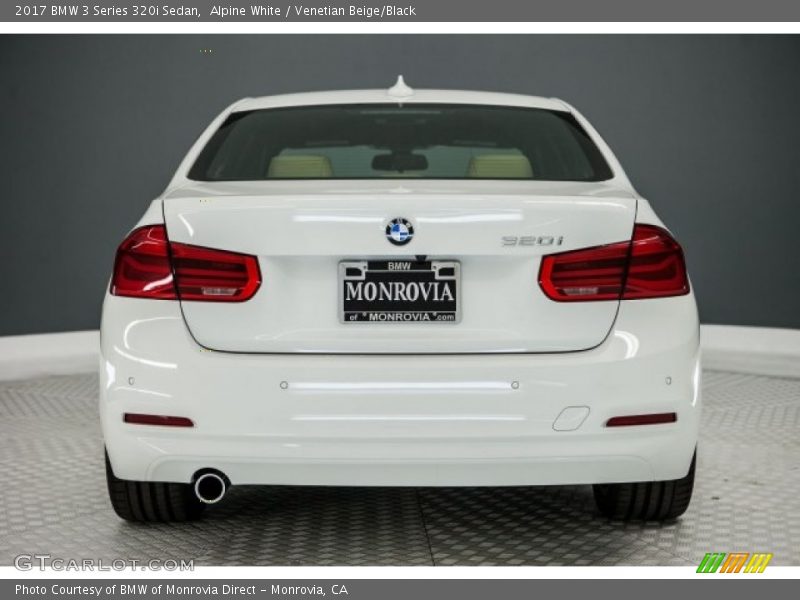 Alpine White / Venetian Beige/Black 2017 BMW 3 Series 320i Sedan