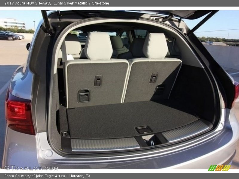 Lunar Silver Metallic / Graystone 2017 Acura MDX SH-AWD