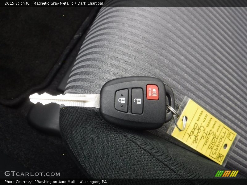Magnetic Gray Metallic / Dark Charcoal 2015 Scion tC