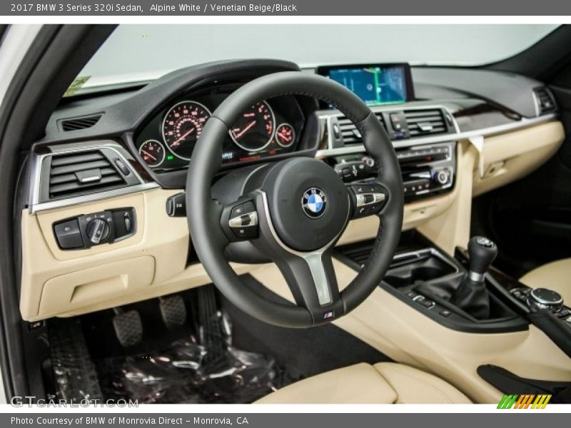  2017 3 Series 320i Sedan Venetian Beige/Black Interior