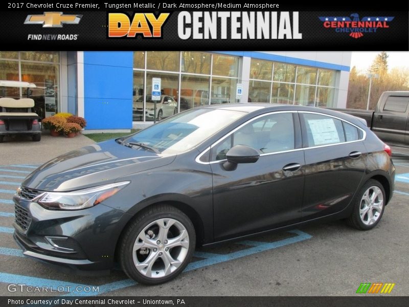 Tungsten Metallic / Dark Atmosphere/Medium Atmosphere 2017 Chevrolet Cruze Premier