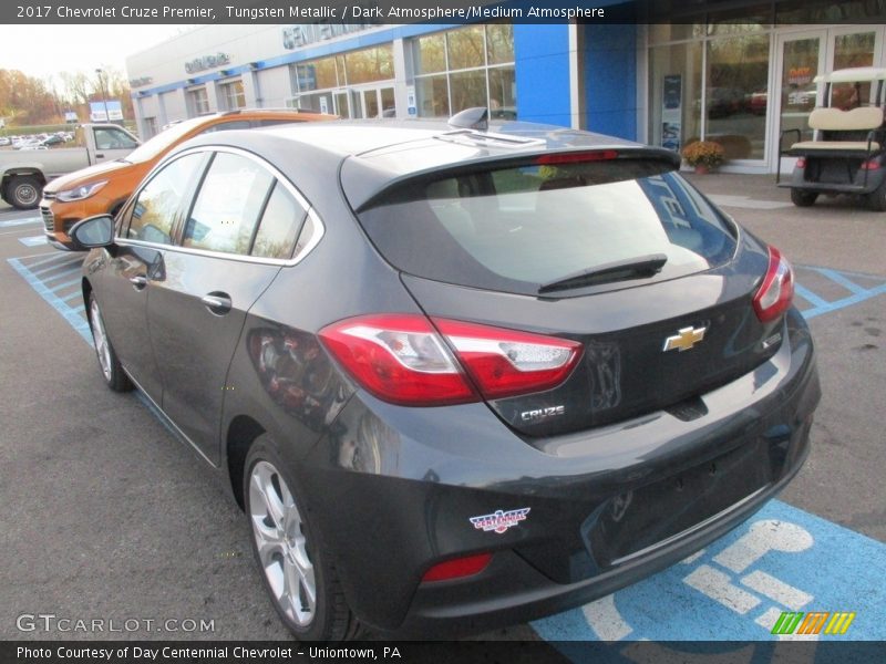 Tungsten Metallic / Dark Atmosphere/Medium Atmosphere 2017 Chevrolet Cruze Premier