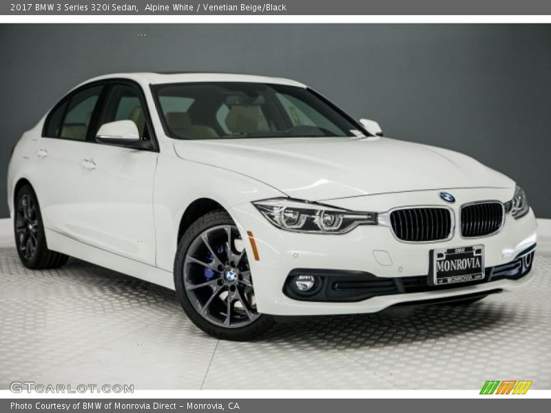 Front 3/4 View of 2017 3 Series 320i Sedan