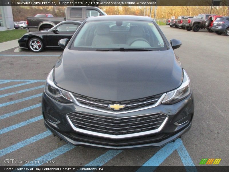 Tungsten Metallic / Dark Atmosphere/Medium Atmosphere 2017 Chevrolet Cruze Premier