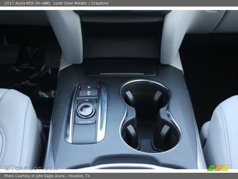 Lunar Silver Metallic / Graystone 2017 Acura MDX SH-AWD