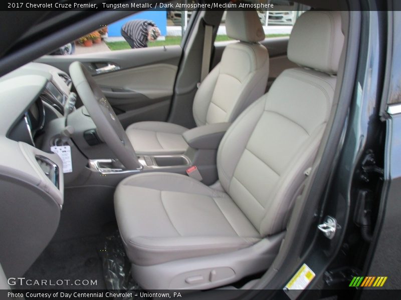 Tungsten Metallic / Dark Atmosphere/Medium Atmosphere 2017 Chevrolet Cruze Premier