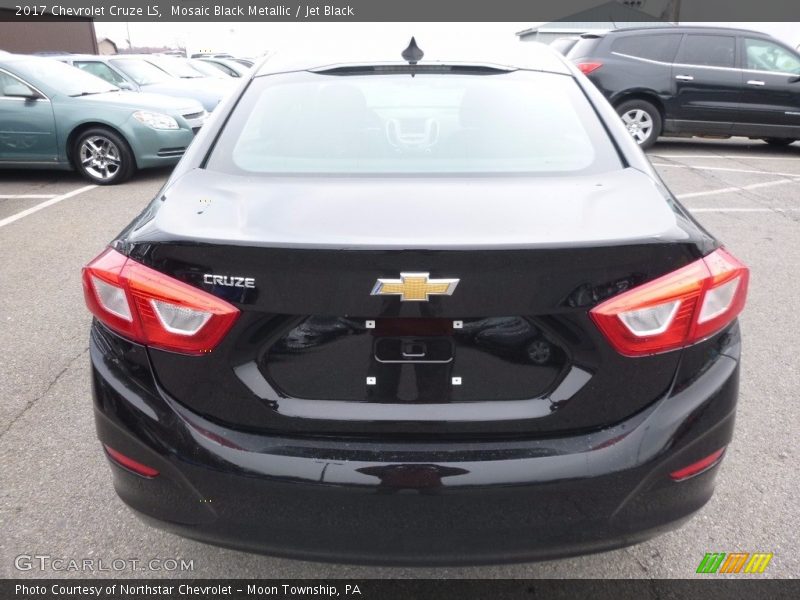 Mosaic Black Metallic / Jet Black 2017 Chevrolet Cruze LS