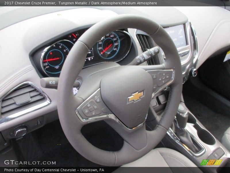 Tungsten Metallic / Dark Atmosphere/Medium Atmosphere 2017 Chevrolet Cruze Premier