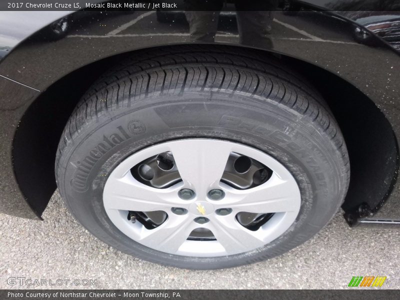 Mosaic Black Metallic / Jet Black 2017 Chevrolet Cruze LS