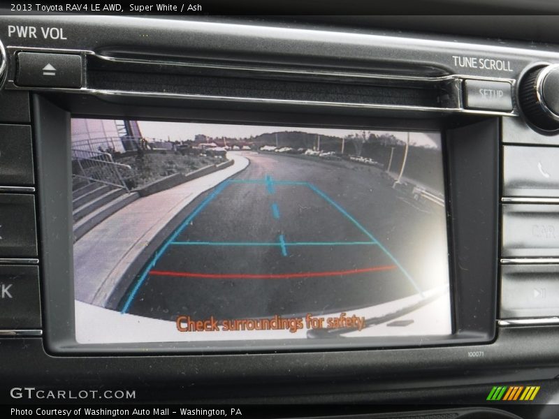 Super White / Ash 2013 Toyota RAV4 LE AWD