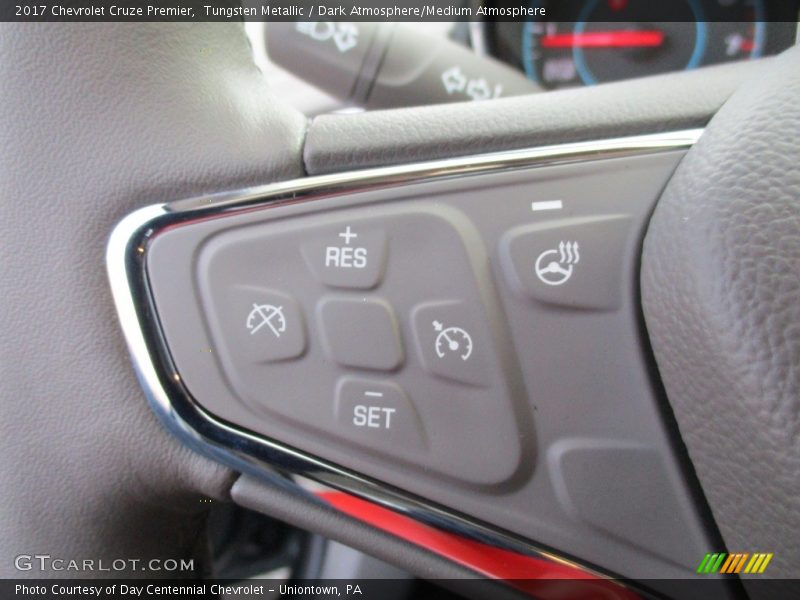 Tungsten Metallic / Dark Atmosphere/Medium Atmosphere 2017 Chevrolet Cruze Premier