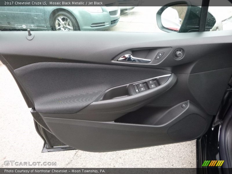 Mosaic Black Metallic / Jet Black 2017 Chevrolet Cruze LS