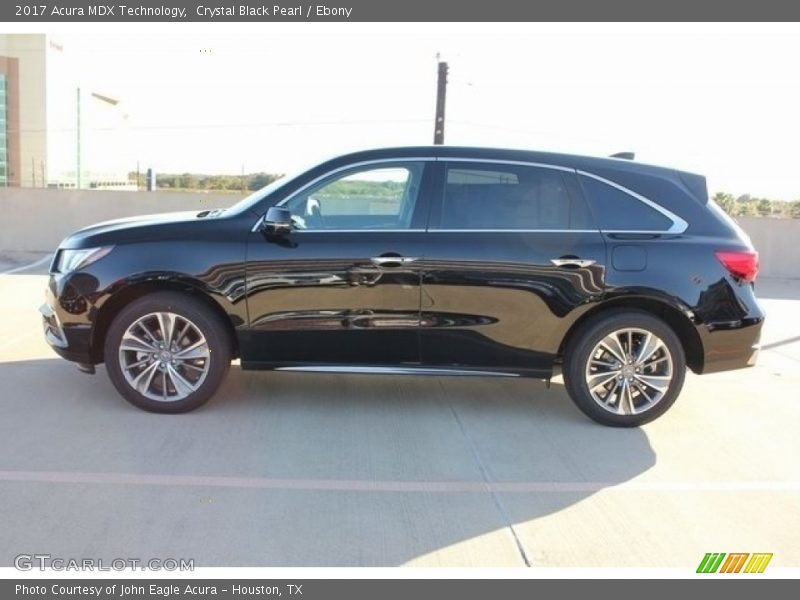 Crystal Black Pearl / Ebony 2017 Acura MDX Technology