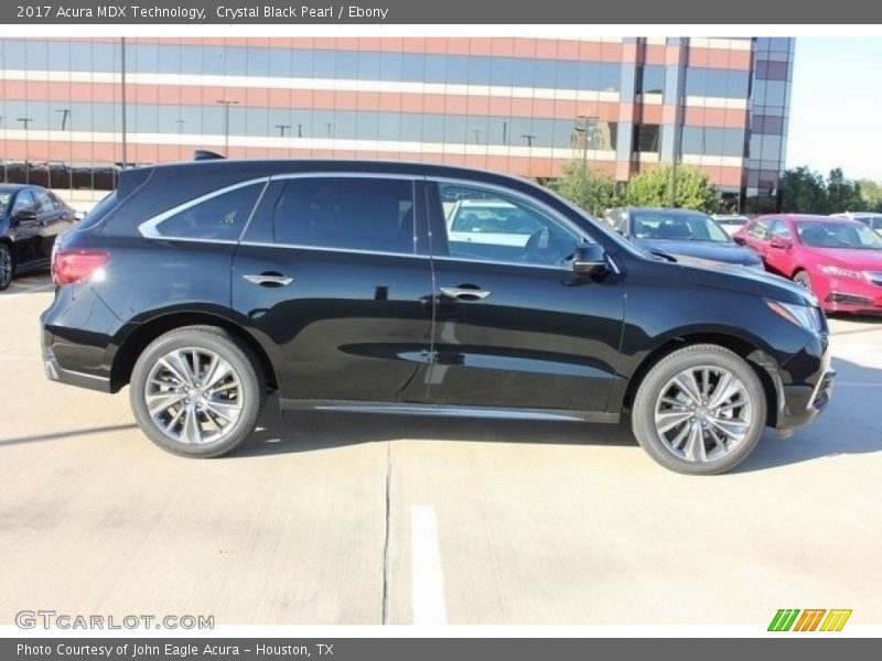 Crystal Black Pearl / Ebony 2017 Acura MDX Technology