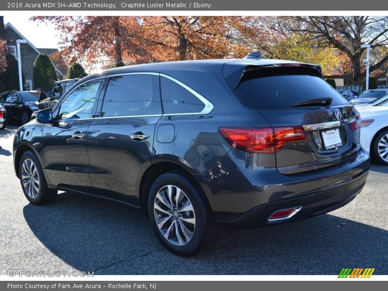Graphite Luster Metallic / Ebony 2016 Acura MDX SH-AWD Technology